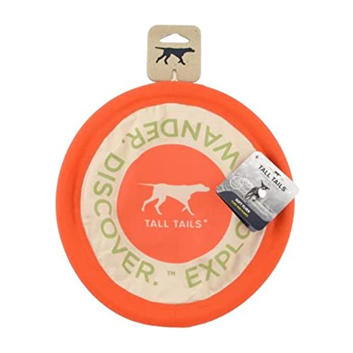 Tall Tails 88214858 Flying Dog Disc, Orange - 10 In. #TOP1