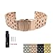 watch straps 18 20 22 24mm Quick Release Stainless Steel Strap Flat Interface Band Wristband Bracelet With Tool