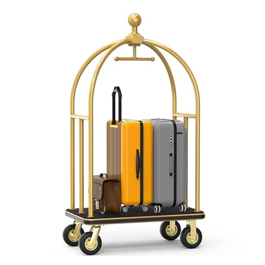 Heavy Duty Luggage Cart for Hotels