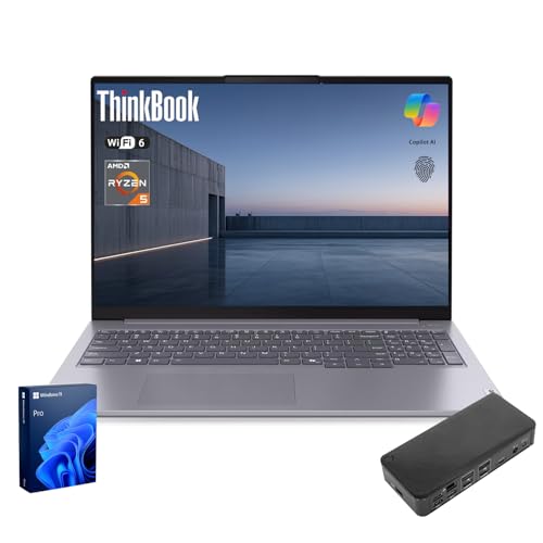Lenovo ThinkBook 16 Gen 7 rWlXm[gp\RA16C` FHD+AAMD Ryzen 5 7533HSA32GB DDR5A1TB SSDAWi-Fi 6AHDMIAwASDJ[h[_[AvCoV[Vb^[tHDE