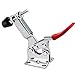 ZOENHOU 12 Pack 198 lbs 201B Toggle Clamp, Quick Release Horizontal Hand Tool Toggle Clamps, Red Holding Heavy Duty Antislip Toggle Clamp Tools