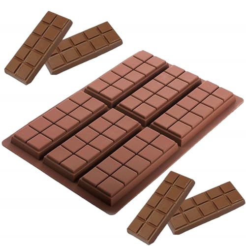 Ceeyoll 3 Piezas Moldes de Silicona para Chocolate,Molde Chocolate Tableta Profunda,ideal Para knafeh, Pistacho y Chocolate Con Leche, Molde Chocolate Silicona Ideal para Hacer Aperitivos caseros.