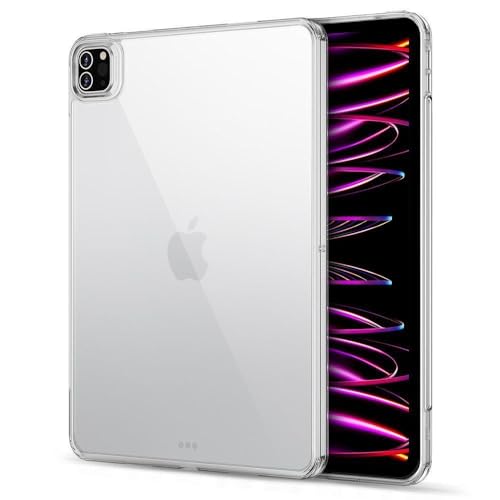 ESR for iPad Pro 12.9 Case, 12.9 inch iPad Pro case (2022/2021, 6th/5th Generation), Thin and Lightweight, Yellowing Resistant, Hard Back, Supports Pencil 2, Classic Series, Clear