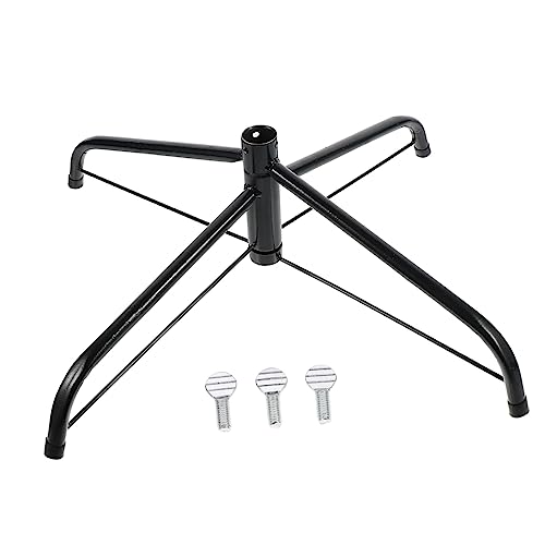 WOONEKY 1pc Christmas Tree Stand Bracket for Artificial Xmas Tree Base Fits Pole Stable Design for Holiday Decor