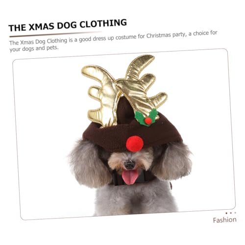 Balacoo disfraz navideño para perros y gatos miniatura 5