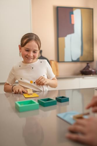 Juego de madera Sling Game BS Toys con objetivos y lanzadores para niños 6