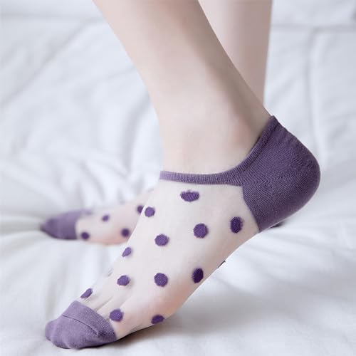 Image of Benefeet Sox Sheer No Show Socks Women Girls Cute Thin Mesh Low Cut Liner Socks for Loafers Boat Shoes