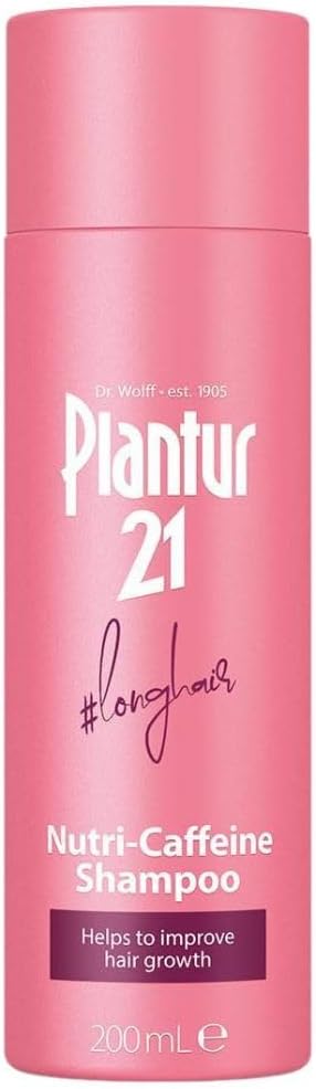 Plantur 21 Nutri-Caffeine Shampoo for Long Hair, 200 ml