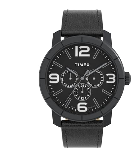 Montre Timex TW2W719009J noire pour lire l'heure facilement avec élégance