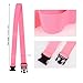 2Pack Luggage Straps for Suitcases, Travel Connector for Carry On Bag, Add Bag to Connect Two Suitcases, Adjustable Belt Attachment Accessories for Connect Your 3 Luggages, Pink