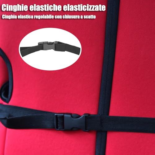 Norhogo 2-teilig Autositz Stirnband, Kinder Auto Stirnband, Kinder Einstellbare Autositz Stirnband, Sicherheit Schlafgürtel für Kleinkind Autositz, farbig