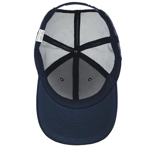 Image of Gelante Mesh Trucker Baseball Cap Snapback Hat Structured Front Panel