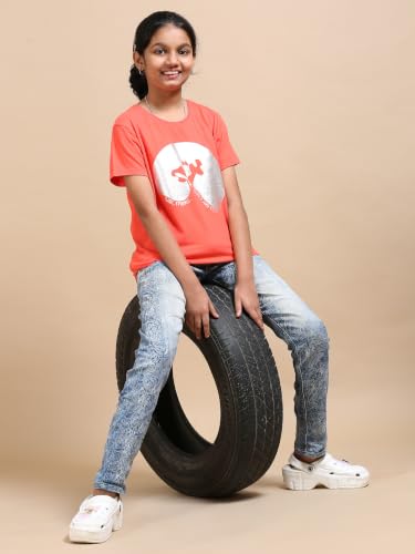Image of Girls T-Shirt | Red Label Compact Cotton