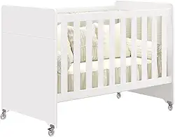 Berço Americano Evolution 4 em 1 Branco Acetinado - Reller