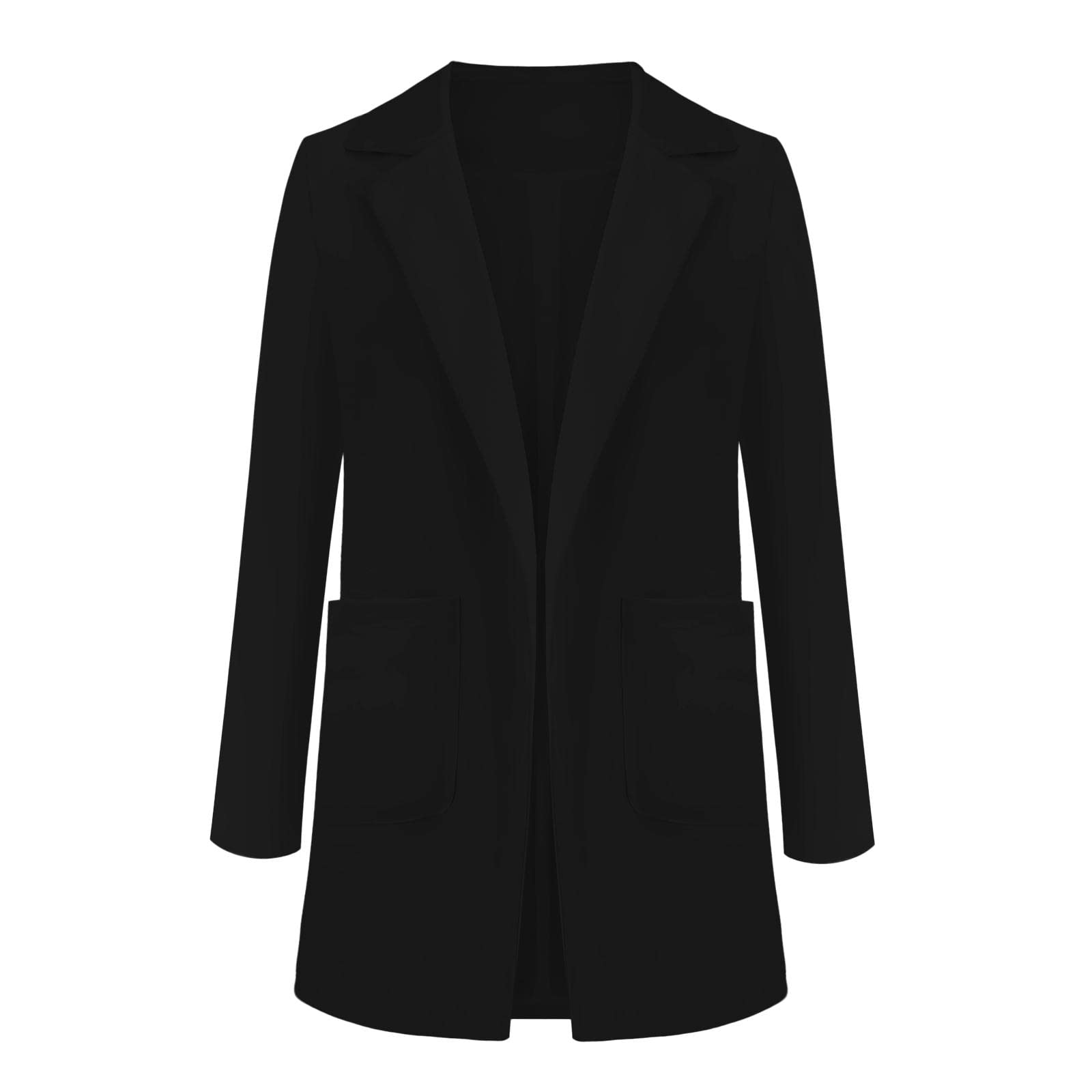 shopora Women Cardigan Casual Suits Lapel Collar For Holiday Leisure Time Ladies Black 3Xl | Womens Clothing | Sweaters-picture-26