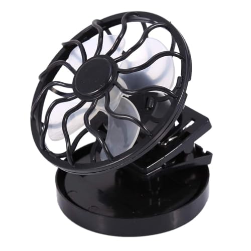 Image of STARQ Mini Handheld Rechargeable Fan | Compact & Powerful Portable Cooling Fan for Travel, Office, Outdoor Use - White (Solar-Fan)