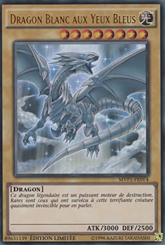 Carte à l'unité Carte Dragon Blanc aux Yeux Bleus : MVP1-FRSV4