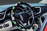 Mayco Bell 2017 Automotive Women Cute Car Steering Wheel Cover (Flower)