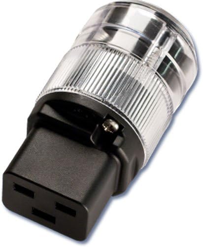 Wattgate 320i HC Clear High Current IEC Power Connector