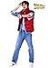 Adult Back to The Future Marty McFly Costume - L Red