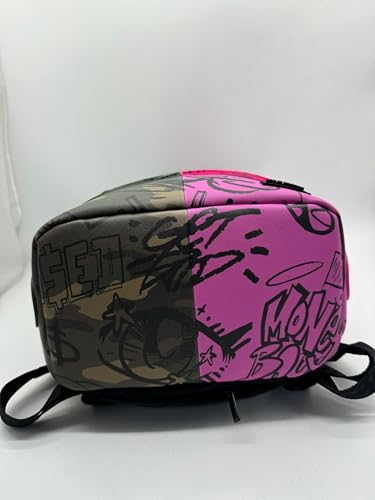 Sprayground Operation Sketch Backpack, 18x6x11.5 inches, Water-Resistant Faux Leather, Multiple Compartments, Laptop Sleeve, Ergonomic Design4