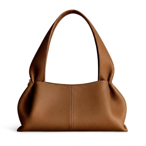 Maiosfy Cloud Pouch Dumpling Clutch Purse Naturally Pleated Extended Shoulder Strap Underarm Bag Crossbody Bag