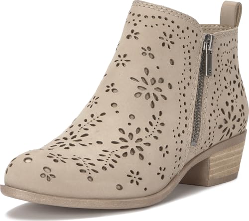 Lucky Brand Basel Bootie, Smoke Grey, 8.5