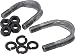 Allstar Performance ALL69015 U-Bolt Kit for 1310 U-Joint , 1.75" Tall