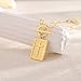 Moodear Cross Necklace for Women Trendy Chunky 14K Gold Plated Cross Pendant Necklace Toggle Clasp Paperclip Chain Dainty Necklace for Women Fashion Religious Gift