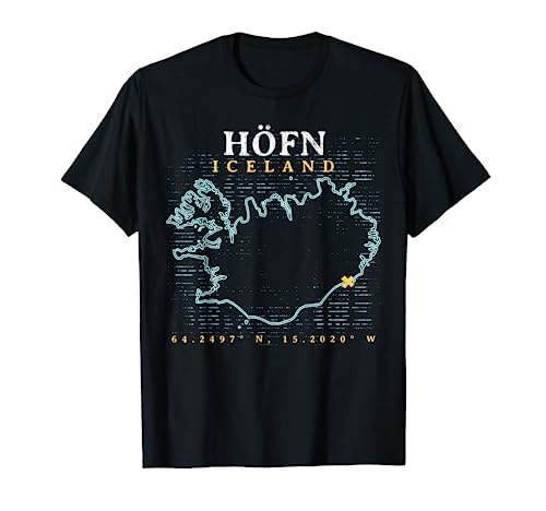 Islandia Höfn Camiseta