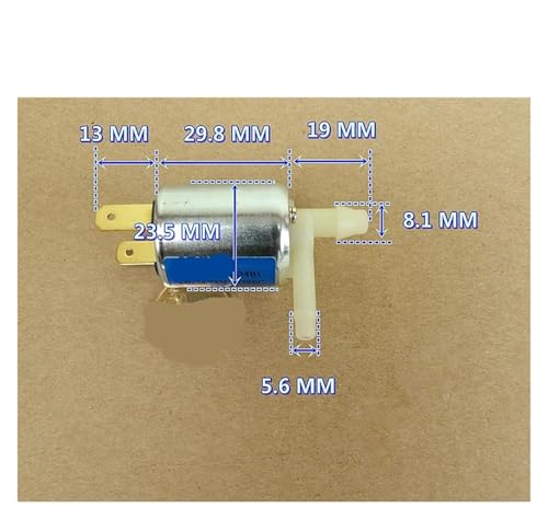 Électrovanne DC24V mini vanne normalement fermée coupure automatique eau gaz 6.5
