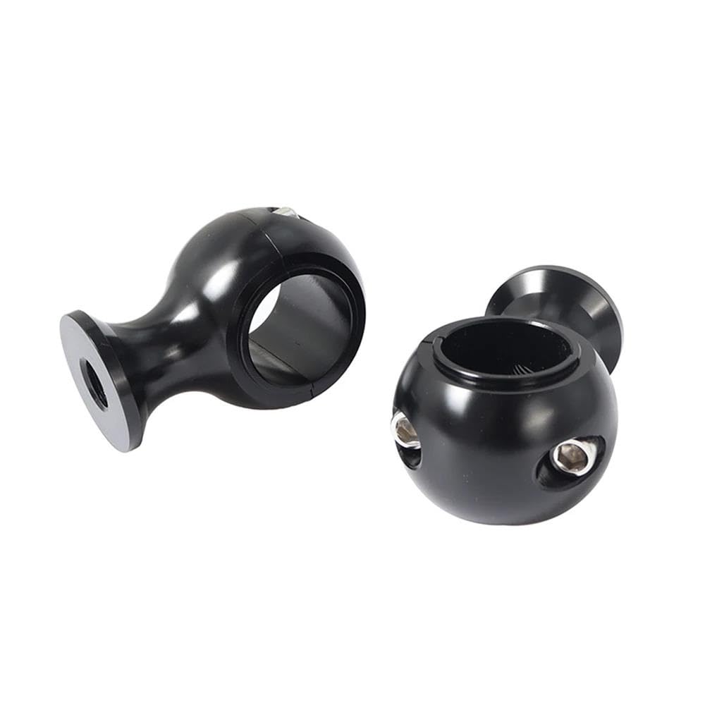 Abrazadera Manillar Abrazadera Universal Para Elevadores Manillar Motocicleta Redonda Gruesa 25 Mm Y 22 Mm Para Shadow Dyna Chopper Y Bobber Elevador(Chrome 25mm)