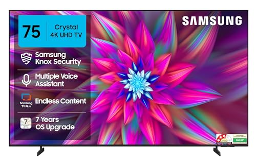 Samsung 189 cm (75 inches) Crystal 4K Ultra HD Smart LED TV UA75UE85AFULXL (Black)