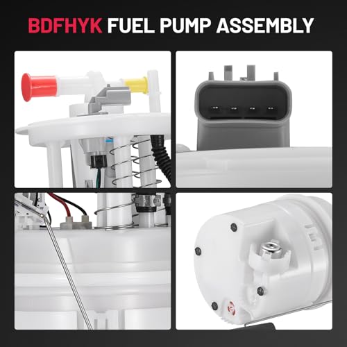 Image of BDFHYK Electric Fuel Pump Module Assembly Compatible with Chrysler Sebring 2003-2006 2.4L l4, 2.7L V6, Compatible with Dodge Stratus 2003-2006 2.7L V6, 2.4L l4 Replace E7167M