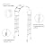 FENCETECH 41" W x 86" H Vinyl Arbor, Vinyl Arch, Garden Arch Arbor for Outdoor, Yard, Garden, Climbing Plants - White