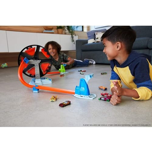Image of Hot Wheels Spin wheel Challenge Play Set