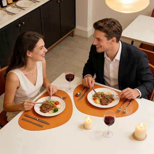 Set de table imperméable lot de 5 pour table de salle à manger - 3