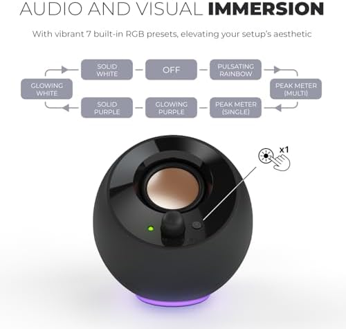 Creative Pebble SE: Altavoces PC Minimalistas con RGB al Mejor - Consejos de uso
