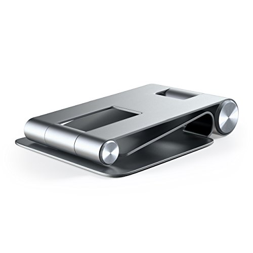 SATECHI R1 Tablet Ständer, Faltbar & Verstellbar, bis 13 Zoll, Grau – Ansicht 4