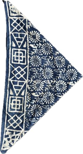 100% Organic Cotton Bandana For Men and Women - Cotton Bandana Paisley Design Scarf floral bandana, women bandana, small pet bandana, men bandana, hair scarf, neckerchief hiking, hair bandana, organic2