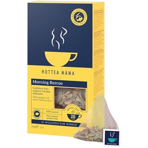 HOTTEA MAMA Morning Rescue Herbal Tea Cover
