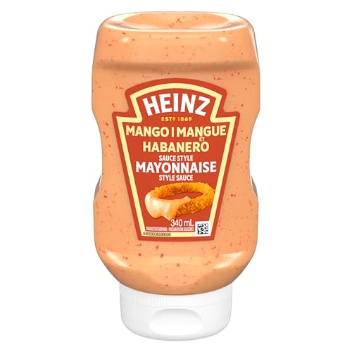 Heinz Mango Habanero Mayonnaise Sauce, 340ml/11.9 oz