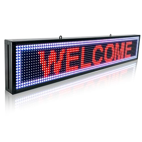 P10 Programmable Scrolling Led Sign Outdoor Signs For Businesse Custom Message Board Digita Display Advertising Screen Bar Word Light Wifi Control High Brightness Neon Sign 39