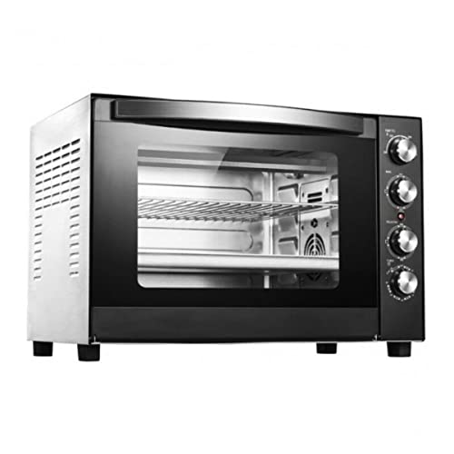 COMELEC S0429046 Forno de convecção Ho4804Icrl, 48 L, 1300 W, Stainless Steel, preto