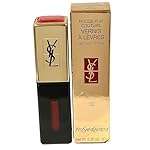Yves Saint Laurent VERNIS A LEVRES GLOSSY STAIN Lipstick # 32 ROUGE AVANT GARDISTE ROUGE PUR COUTURE YSL Lipstick Women 0.20 oz / 6 ML - TESTER SAMPLE LARGE - 8679