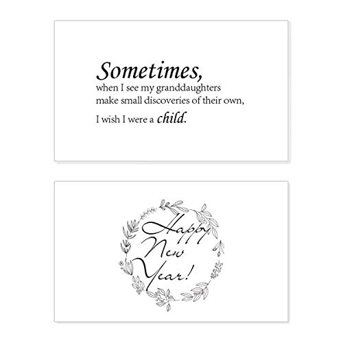 Carte Nouvel An petit-fils à son grand-père : gravez vos vœux d'affection
