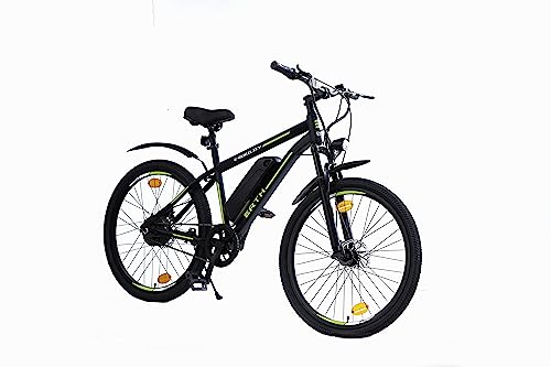 Image of ERTH ELECTRIC Product | Electric Bicycle | 250W BLDC Motor | 36V (Li-ion) 7.8 Ah Battery | Speed Upto 25 Kmph | Both Throttle and Pedal assist mode | Range Upto 40 KM on PAS and 30 KM on Throttle mode