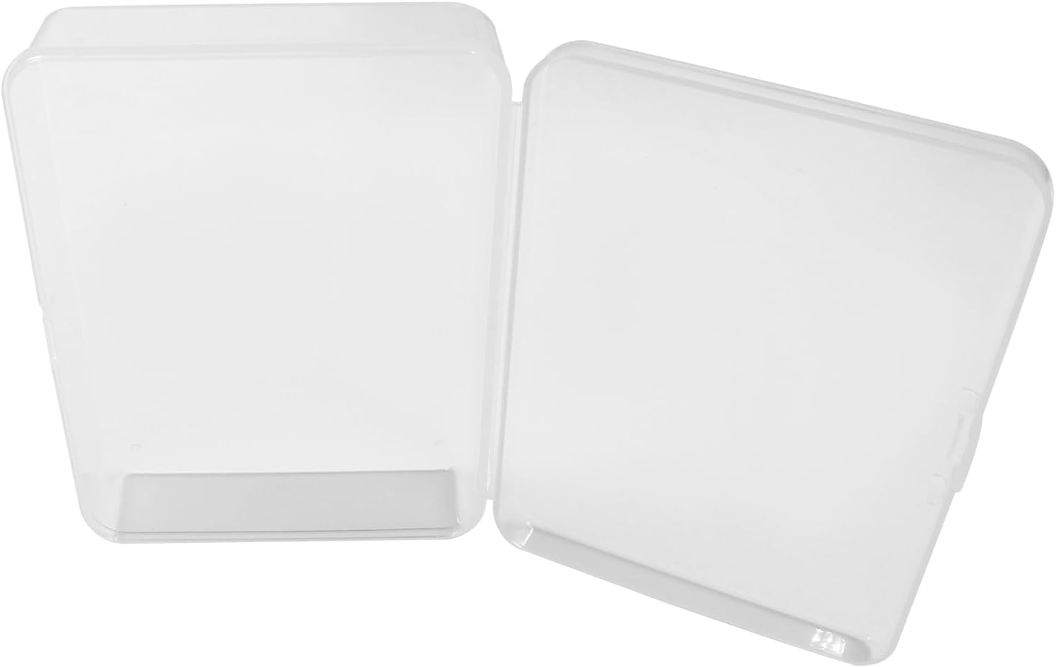 Small Plastic Case Clear, 4 Pack, 4.45 x 3.27 x 1.06 Inch image 5