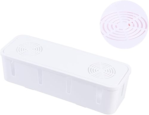 Miniatura 4 de 6 Pcs Cord Organizer Case Cable Management PSU Cable Cajas Organizadoras Anti- Electric Socket Case Electronics Wire Organizer Cable Winder Socket