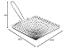 Ibili Toaster für Gasherd, verzinntes Eisen, 20 x 20 cm, Silber/Schwarz